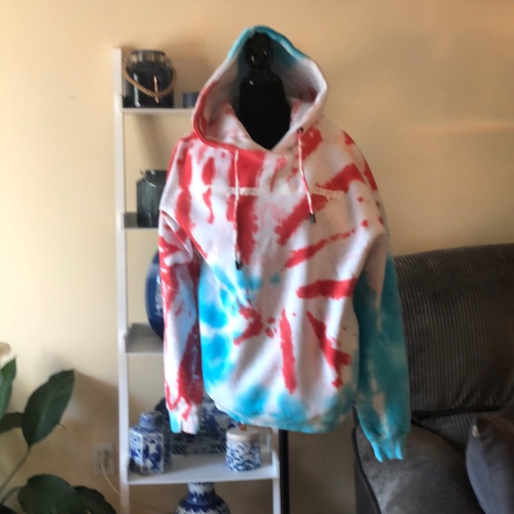 CRIMINAL DAMAGE tie dye hoodie size medium - Picture 7 of 16